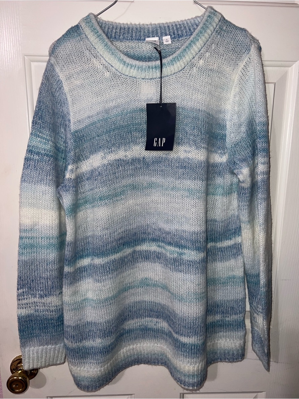 Gap Blue Ombré large sweater